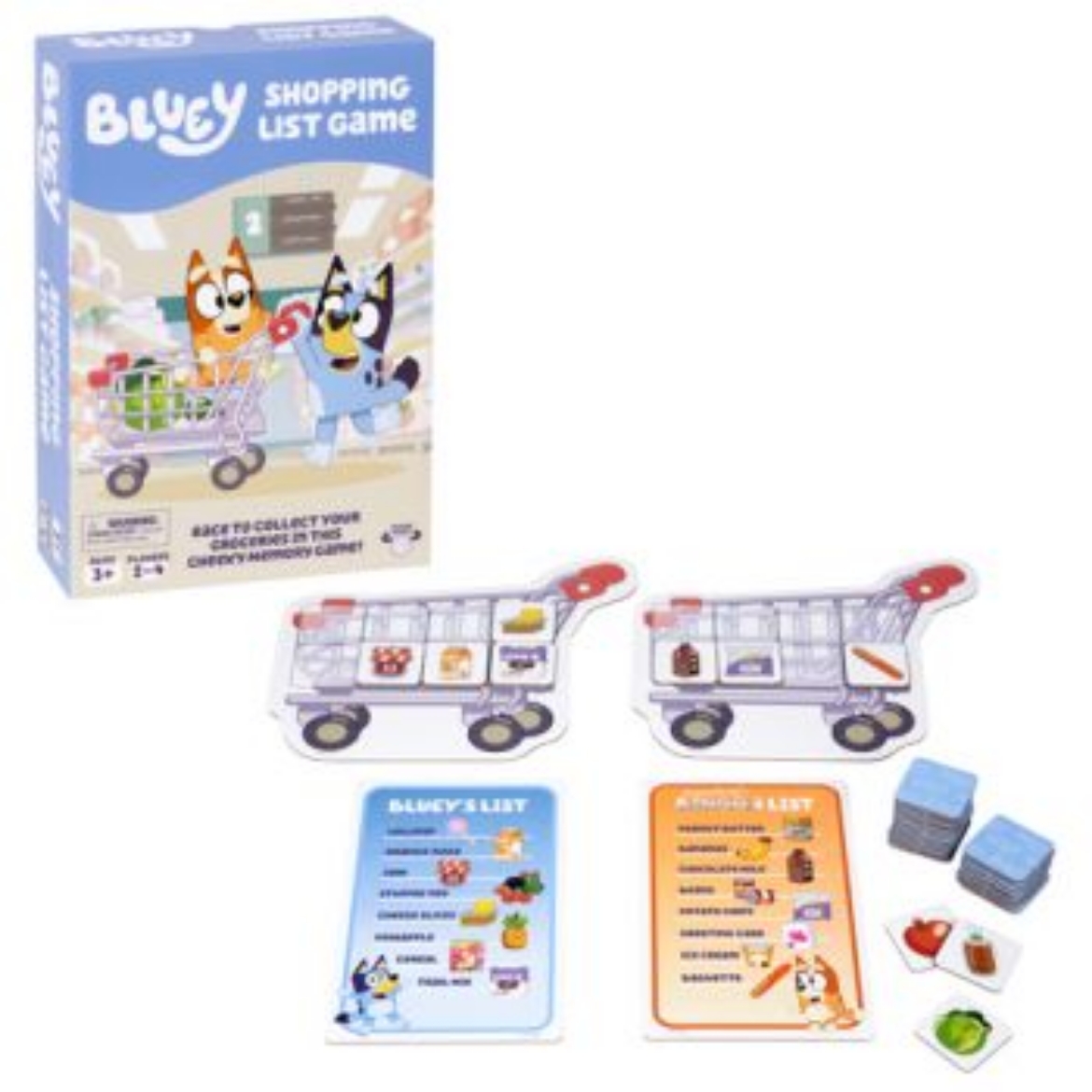 Picture of Bluey Shopping List Game