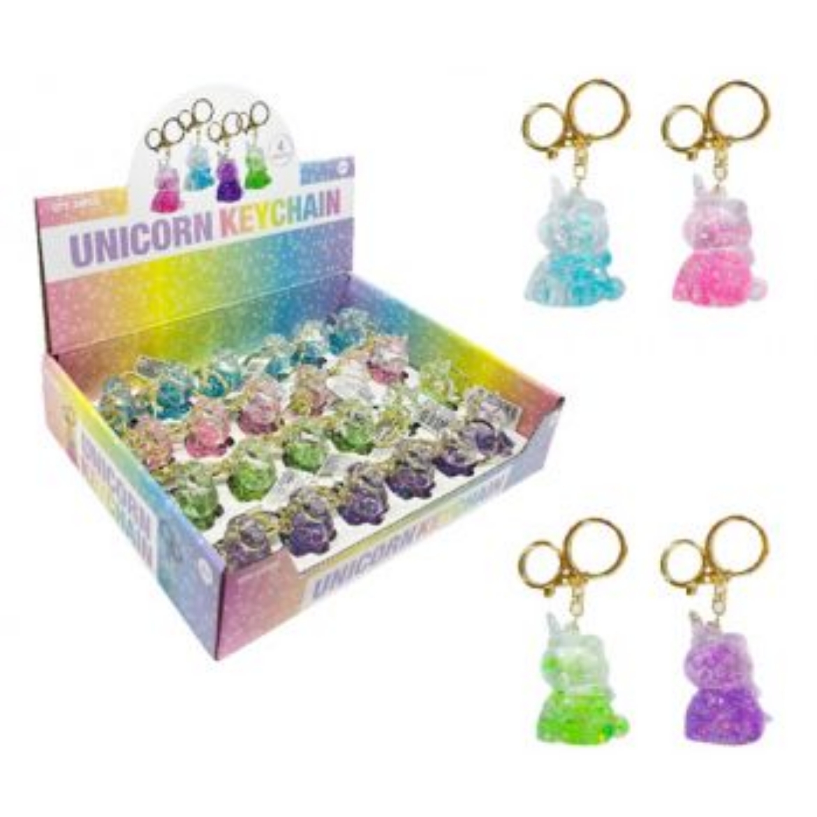 Picture of Unicorn Keychain ( ONLY SOLD in Displa of 24 )