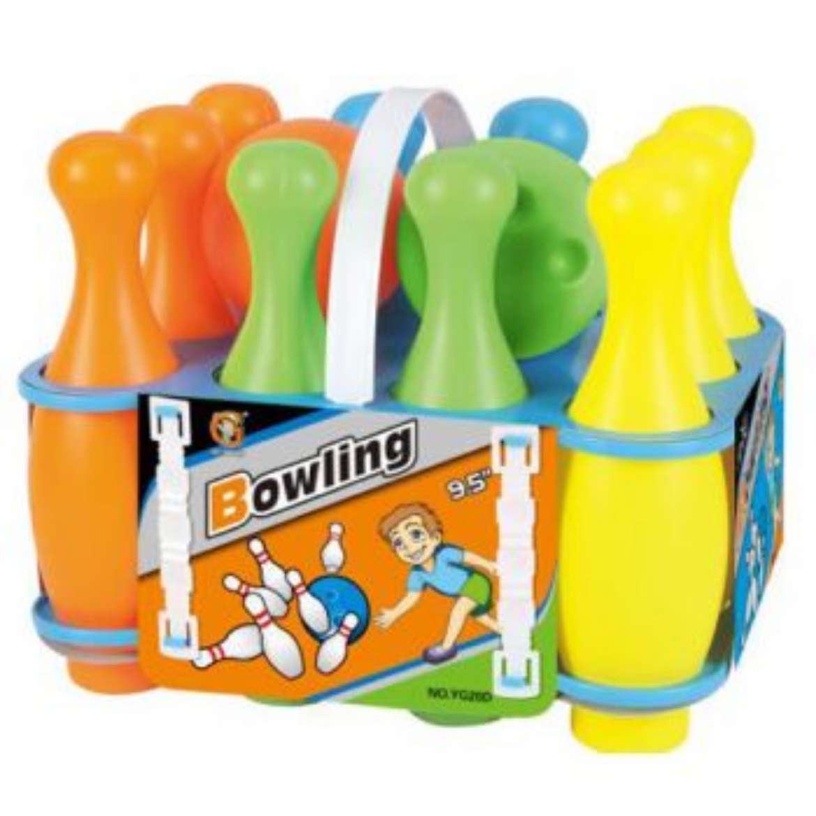 Picture of Bowling Set 10 Pin 2 Balls