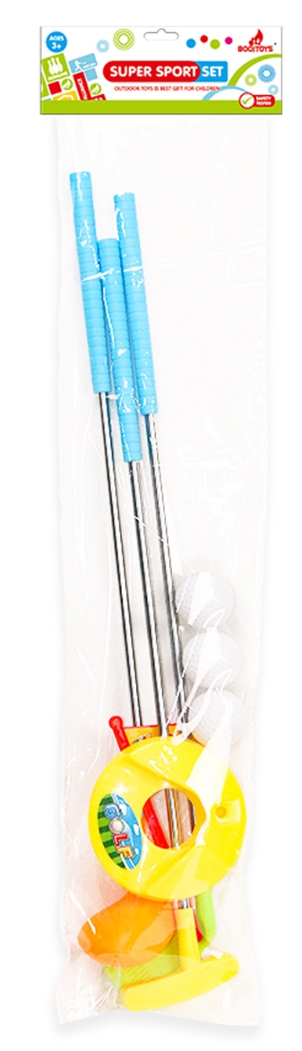 Picture of Golf Set Metal 3 Clubs and Balls