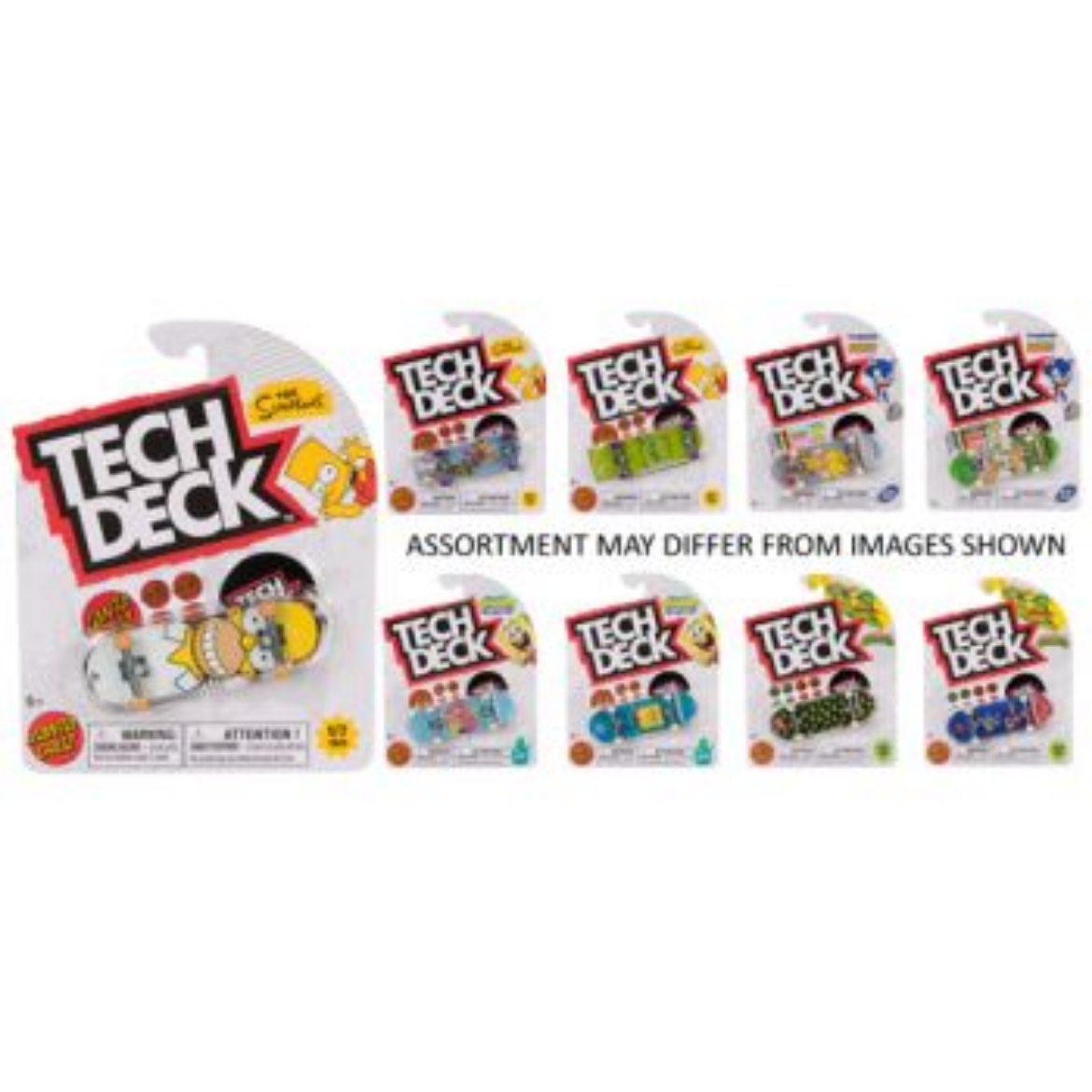 Picture of Tech Deck 96mm Fingerboards Entertainment Series Assorted ( ONLY SOLD in Carton of 12 )