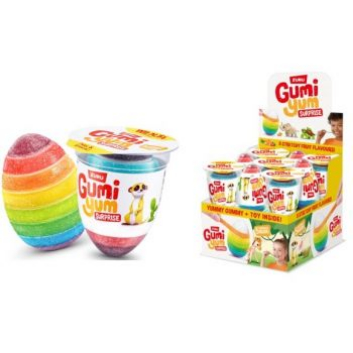 Picture of ZURU Gumi Yum Surprise - Wildlife Series 3 assorted ( ONLY SOLD in Display of 18 )