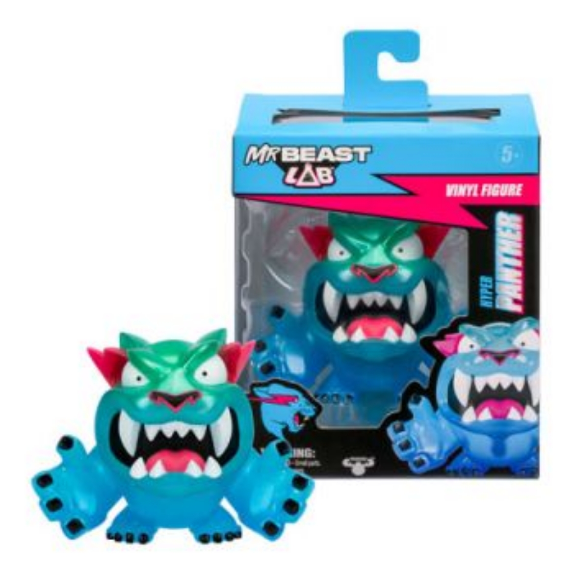 Picture of Mr Beast Lab Vinyl Figure Pack - Camo Panther ( was RRP $34.99 )