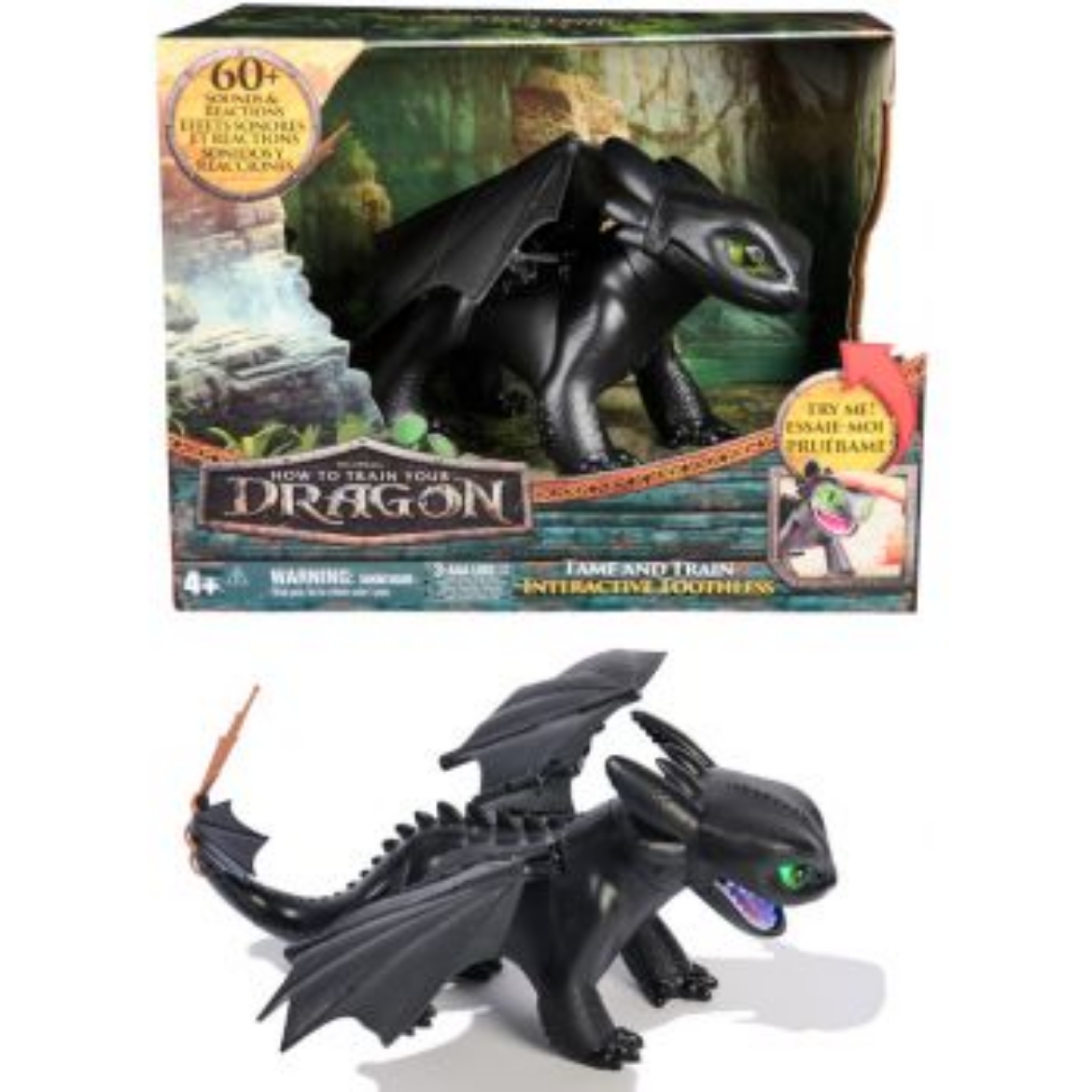 Picture of Dragon's Movie Interactive Toothless ( was RRP $129.99 )