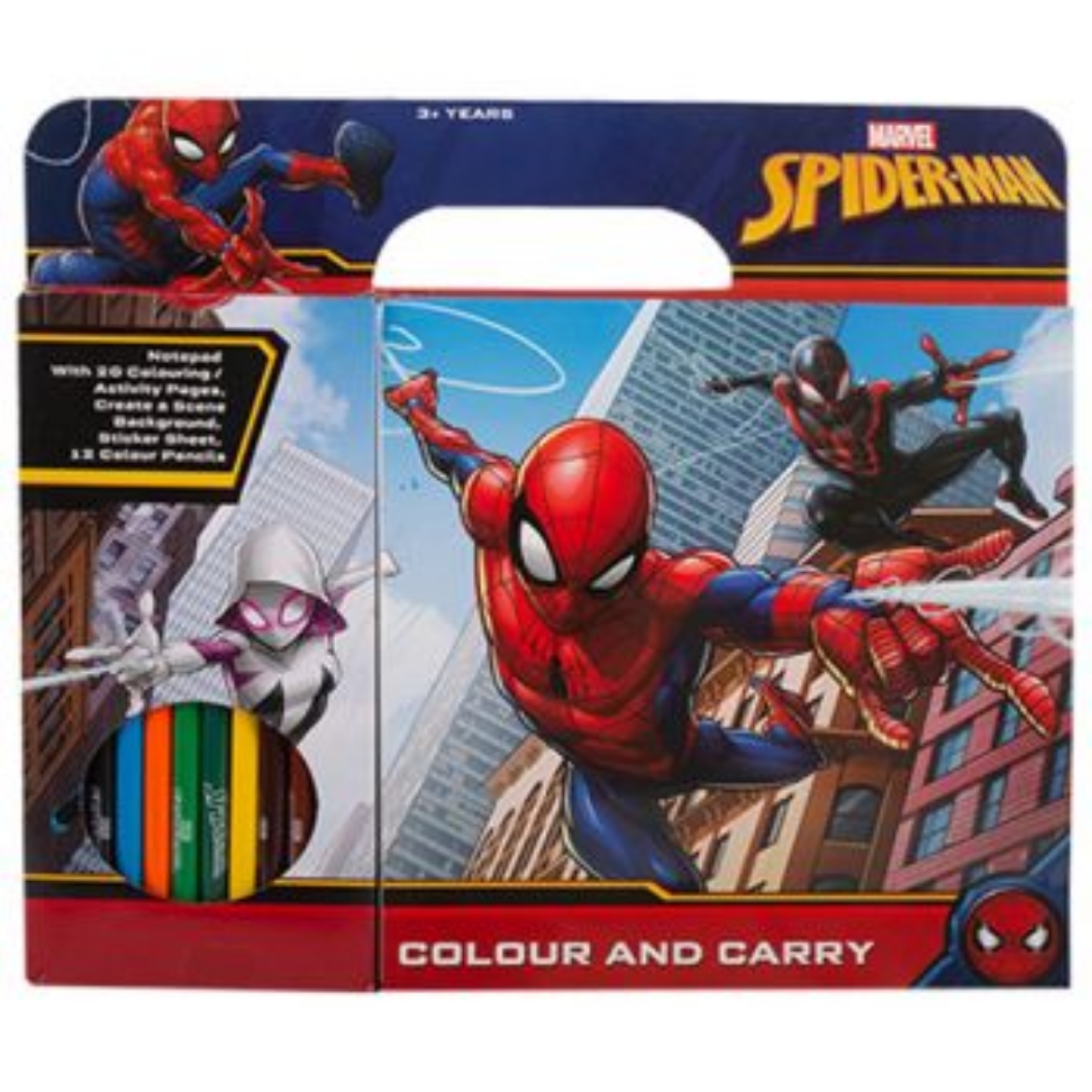 Picture of Spiderman Colour & Carry ( ONLY SOLD in Display of 12 )