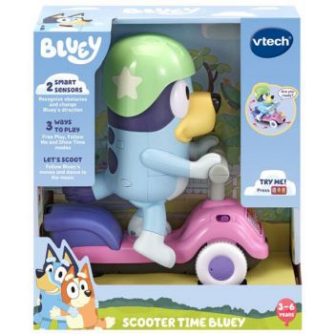 Picture of VTech Scooter Time Bluey