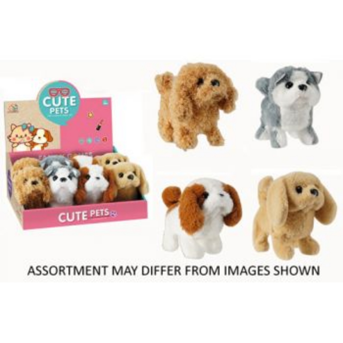 Picture of Electronic Plush Pet Dog assorted ( ONLY SOLD in Display of 8 )