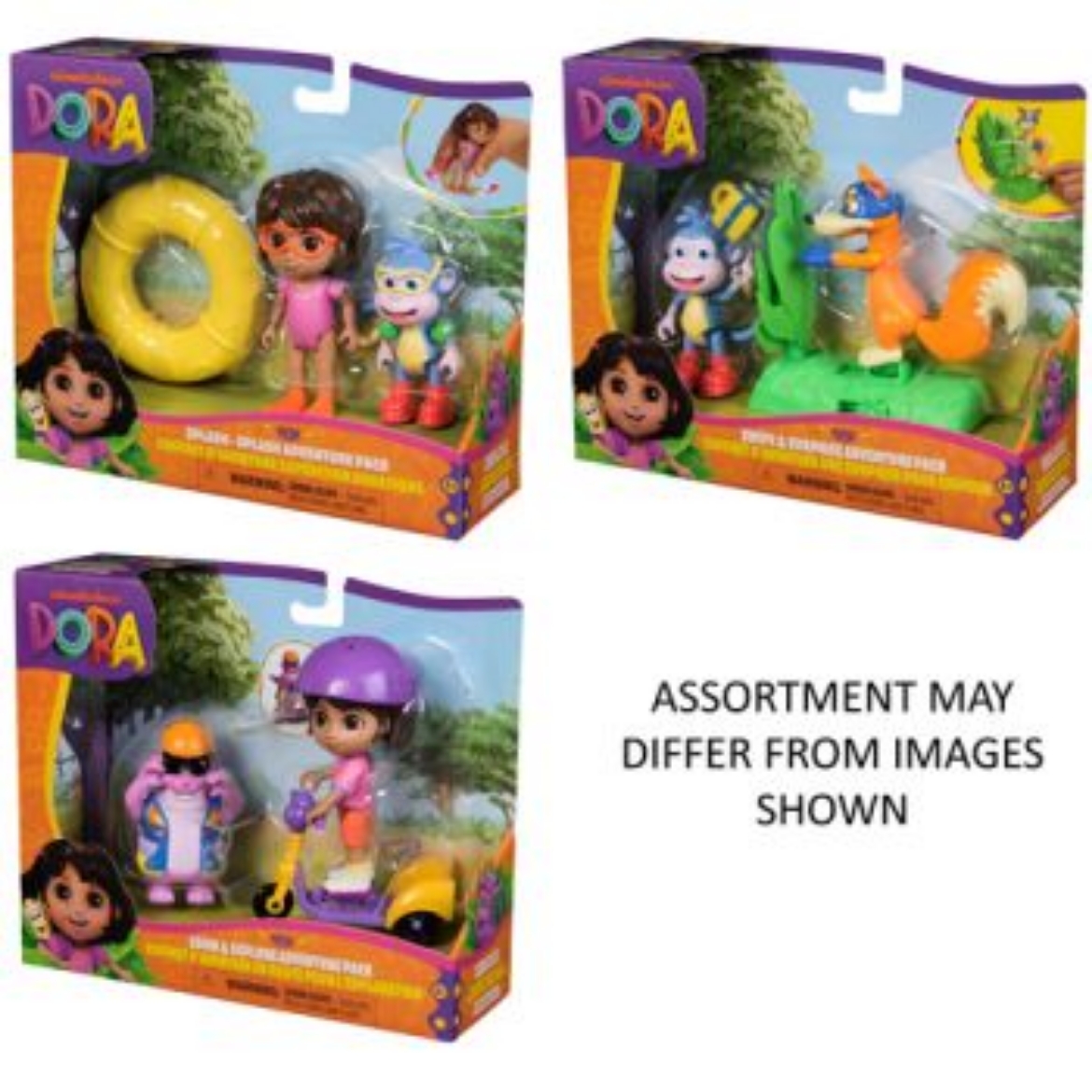 Picture of Dora the Explorer Adventure Pack assorted ( ONLY SOLD in Carton of 4 )