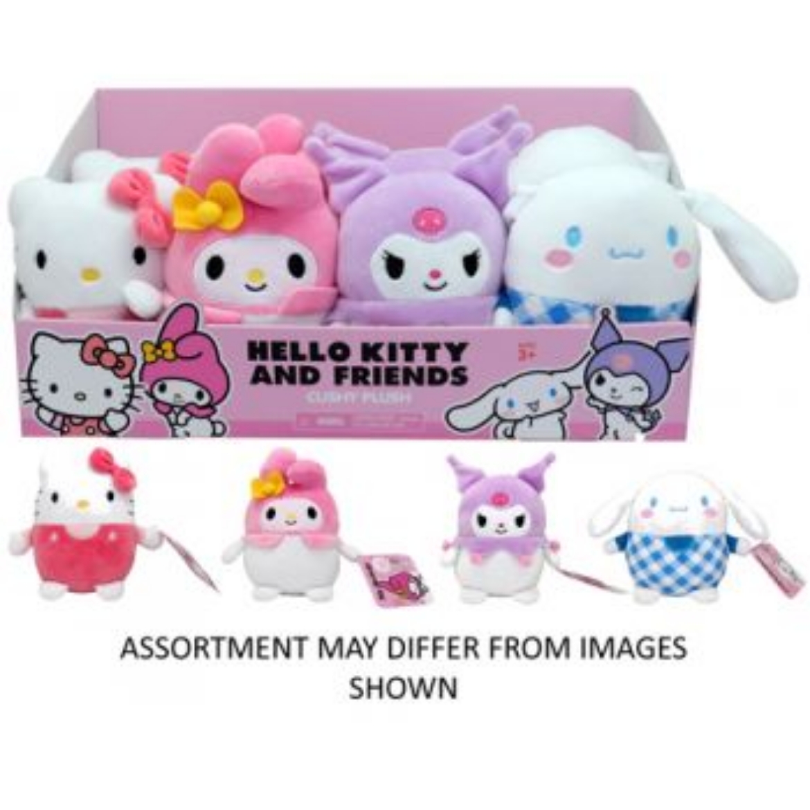 Picture of Hello Kitty Small Cushy Plush assorted ( ONLY SOLD in Carton of 8 )