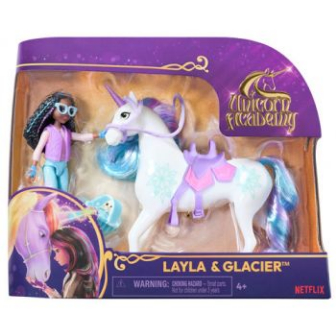 Picture of Unicorn Academy Small Doll Layla & Glacier ( was RRP $29.99 )