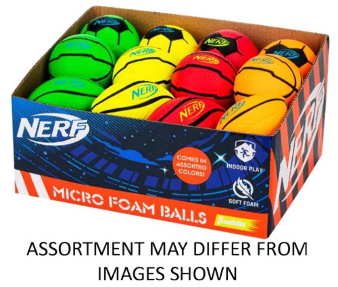 Picture of NERF Micro Stress Ball assorted ( ONLY SOLD in Display of 6 )