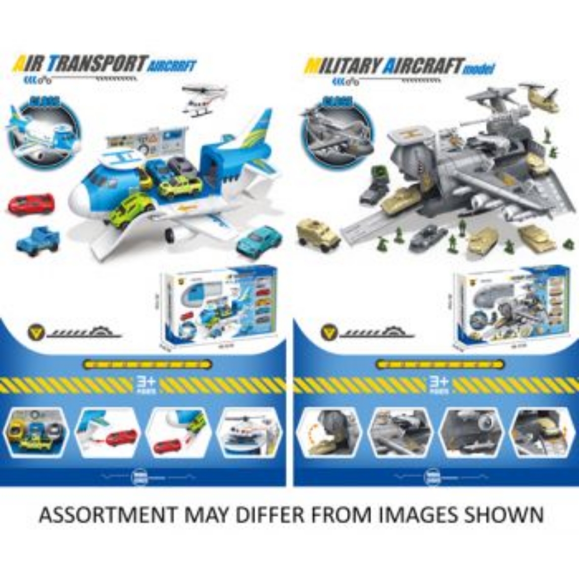 Picture of Aircraft Playset with 5 Vehicles & Accessories assorted