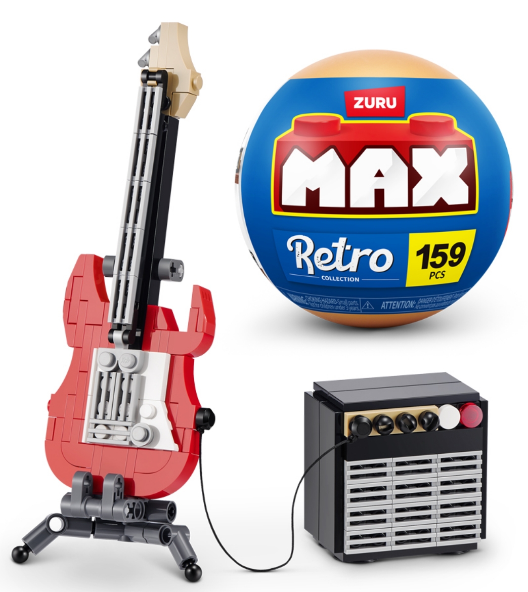 Picture of Zuru MAX Premium Retro Series 2 - GUITAR & AMP ( ONLY SOLD in Display 8 )