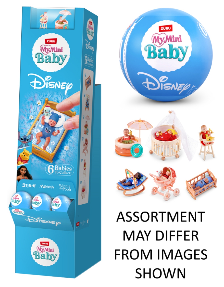 Picture of ZURU My Mini - Mini Baby Disney Series 1 assorted ( ONLY SOLD in Display of 60 )
