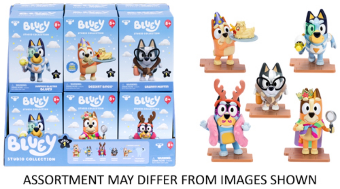 Picture of Bluey Studio Collection Figure assorted ( ONLY SOLD in Display of 12 )