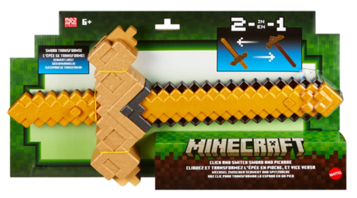 Picture of Minecraft Transforming Sword/Pickaxe