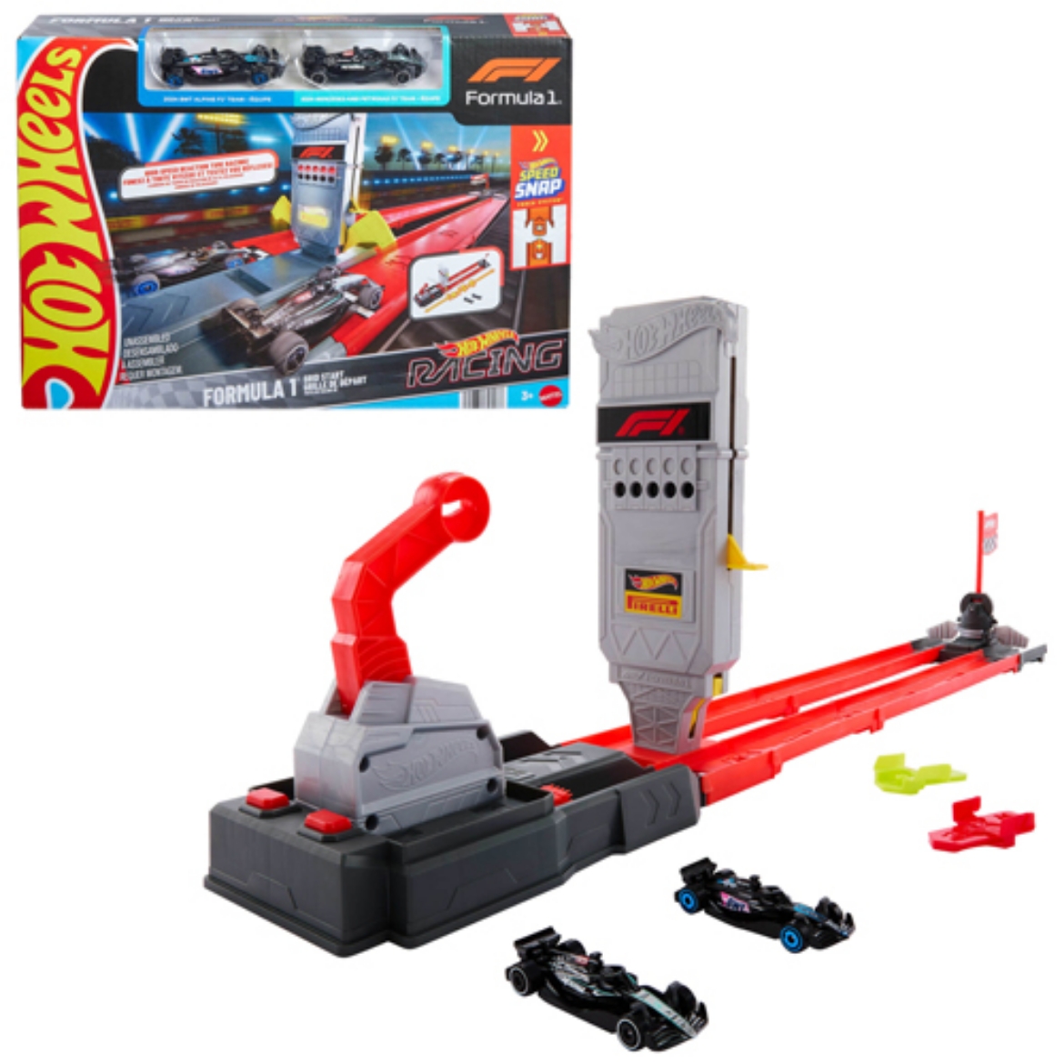 Picture of Hot Wheels Formula 1 Grid Start Playset