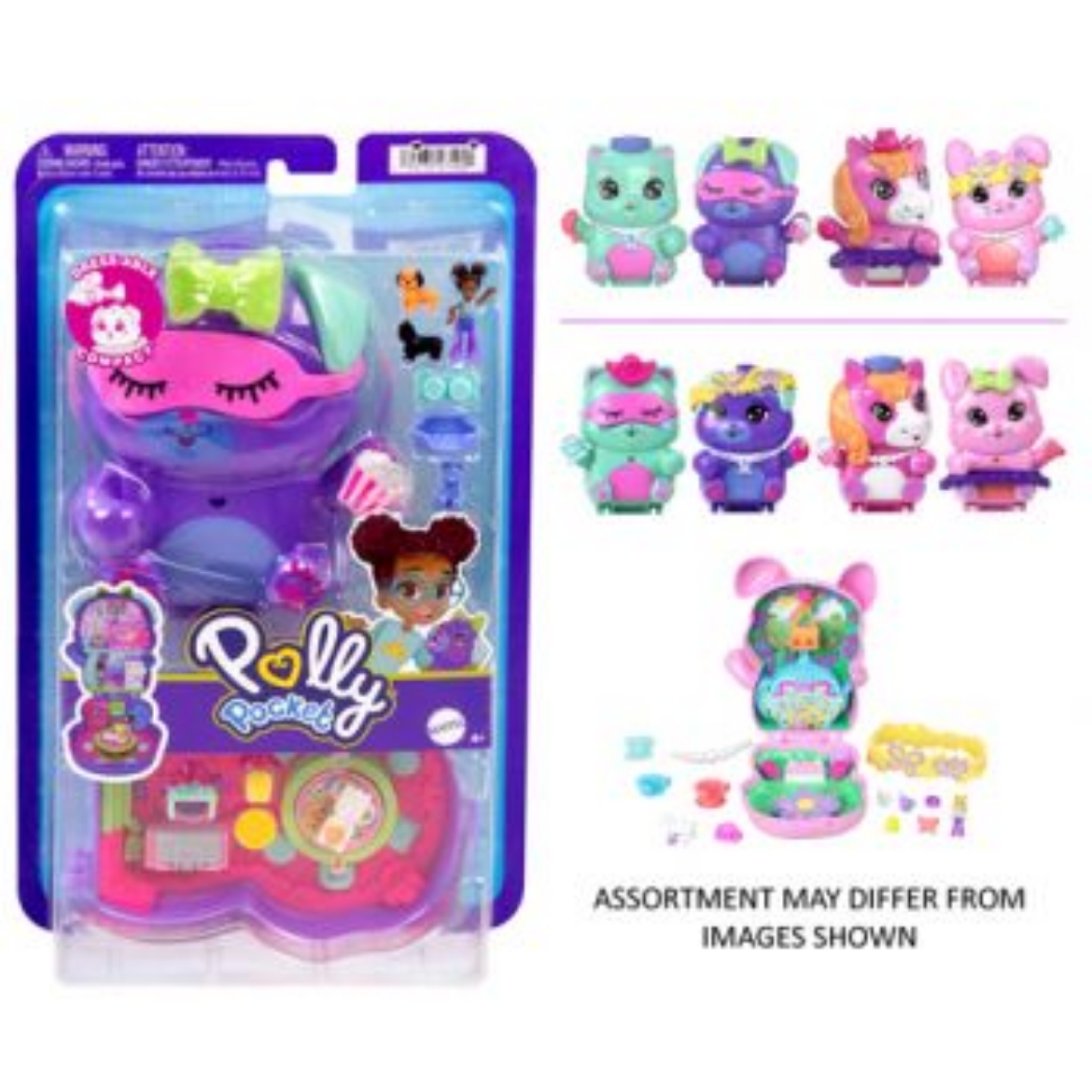 Picture of Polly Pocket Pocket World Core Compact assorted ( ONLY SOLD in Carton of 4 )