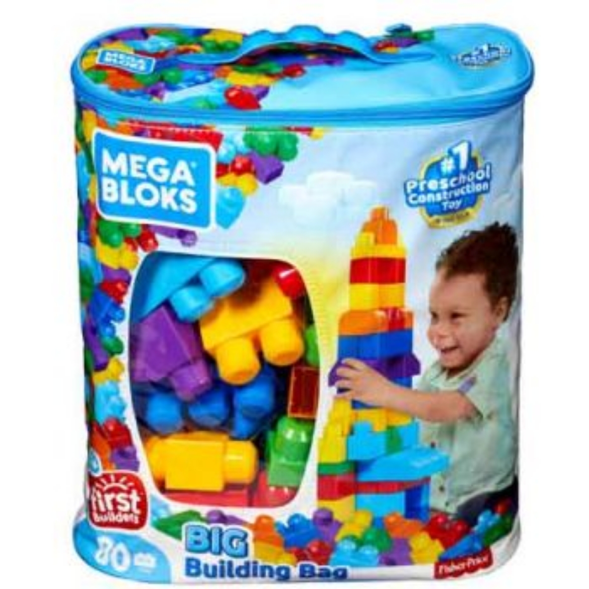Picture of Mega Bloks 80pce Building Bag - CLASSIC