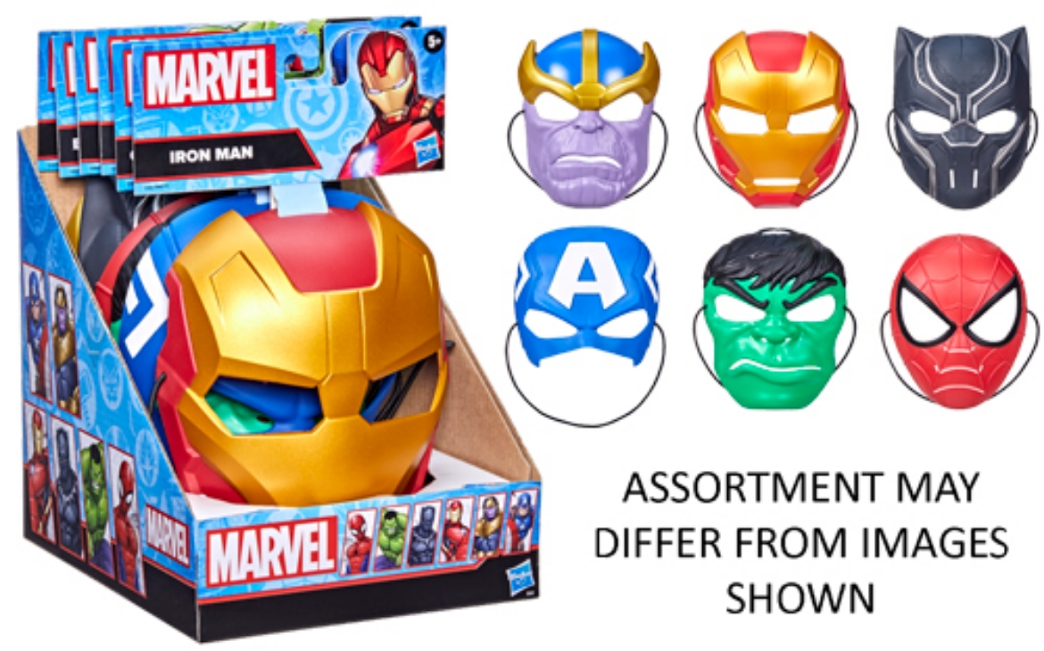 Picture of Marvel Avengers Value Masks assorted ( ONLY SOLD in Carton of 6 )