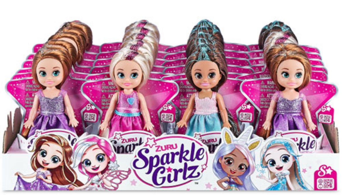 Picture of ZURU Sparkle Girlz 4.7" Princess Cupcake Doll assorted ( ONLY SOLD in Display of 24 )