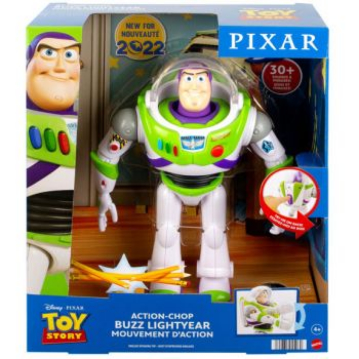 MATHFY34 Disney Pixar Large Scale Feature Figure - BUZZ | All Brands Toys