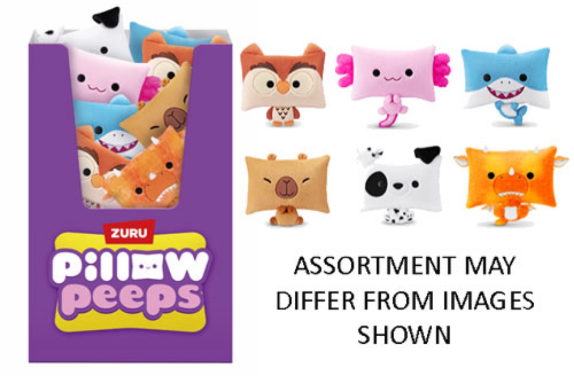 Picture of ZURU Pillow Peeps 14" Series 1 assorted ( ONLY SOLD in Display of 24 )
