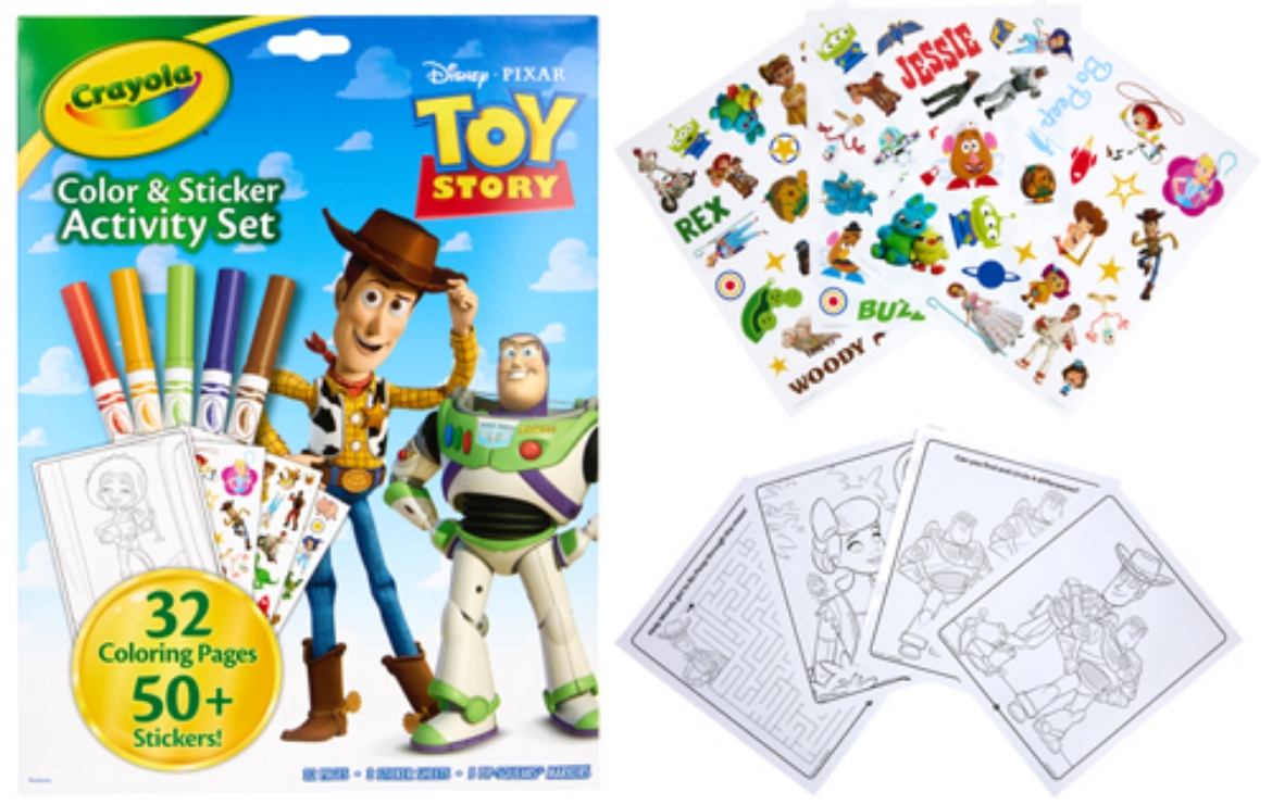 Picture of Crayola Color & Sticker Activity Set, Toy Story 5