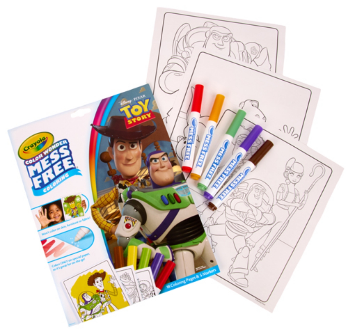 Picture of Crayola Color Wonder Foldalope - Toy Story