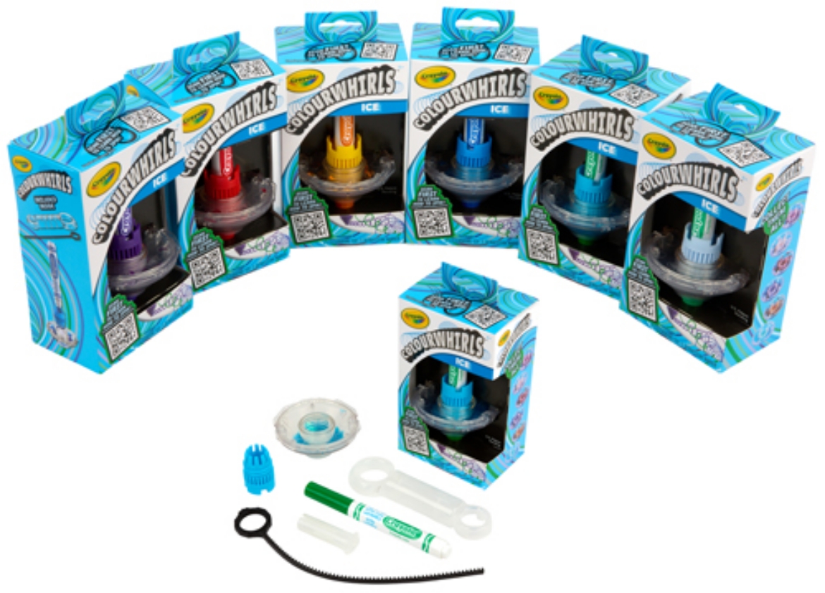 Picture of Crayola 1ct Colourwhirls Ice