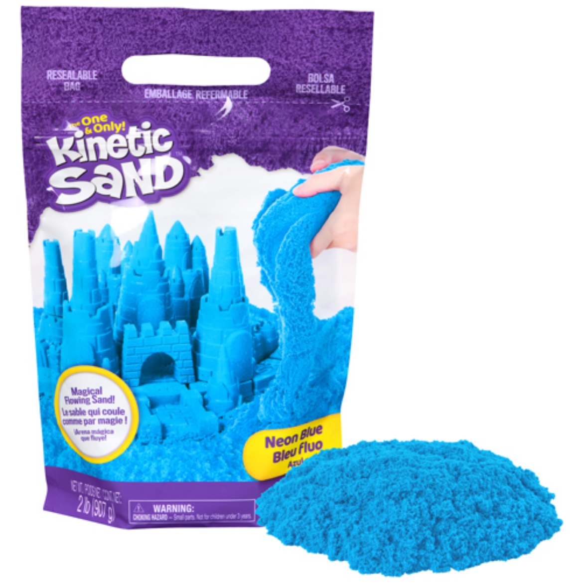 Picture of Kinetic Sand 2lbs Colour Bag BLUE