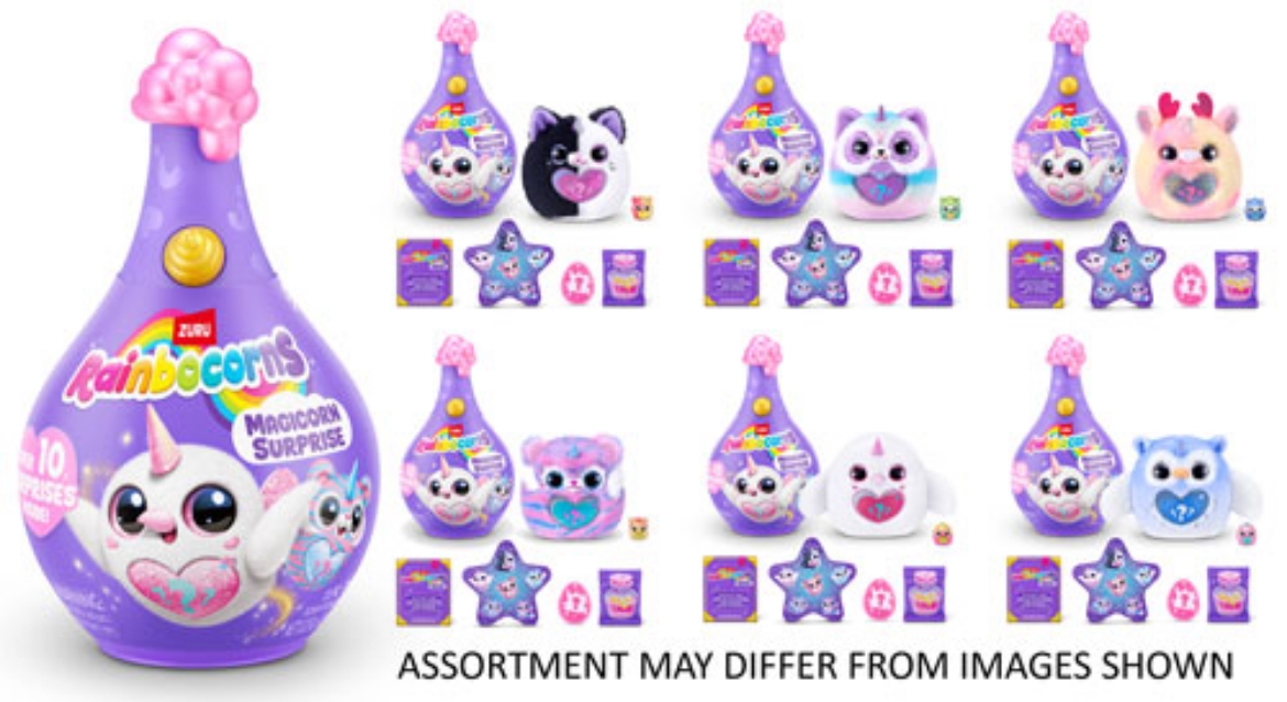 Picture of ZURU Rainbocorns Magical Surprise Small Assorted ( ONLY SOLD in Display of 6 )
