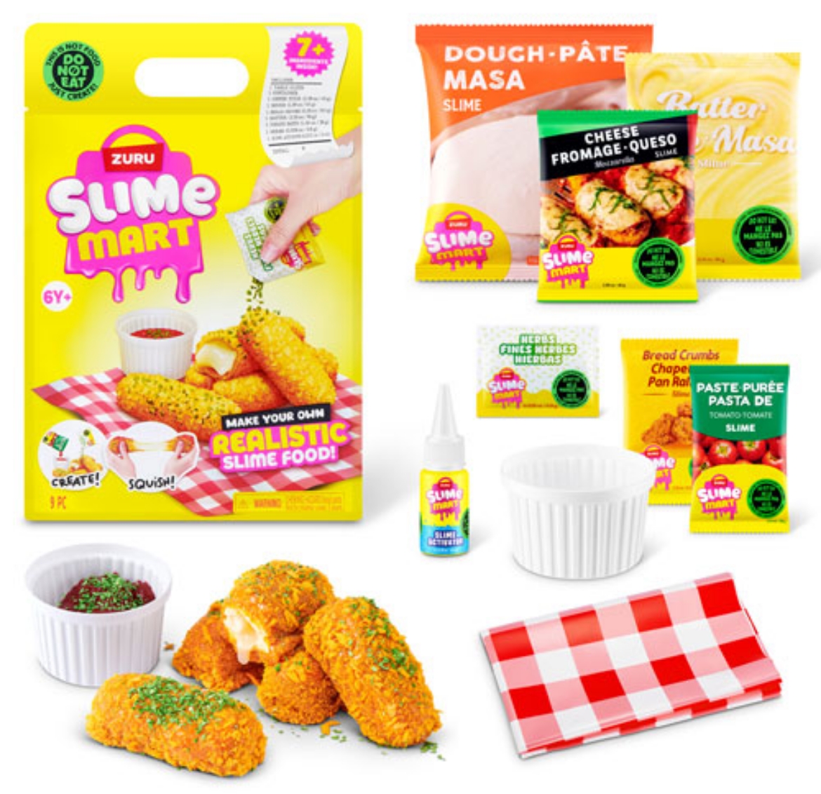 Picture of ZURU Slime Mart - Shopping Bag Series 2 - Mozzarella Cheese