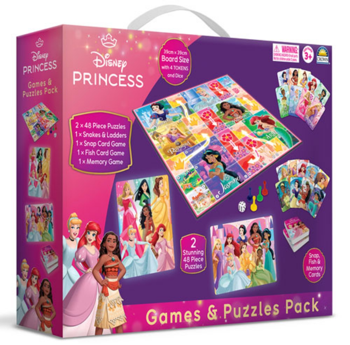 Picture of Disney Princess Game & Puzzle Pack