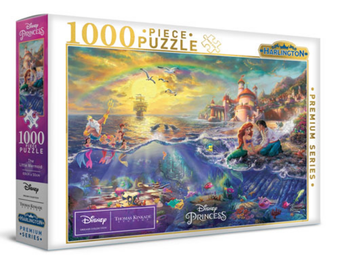 Picture of Thomas Kinkade 1000pce Premium Puzzle - The Little Mermaid
