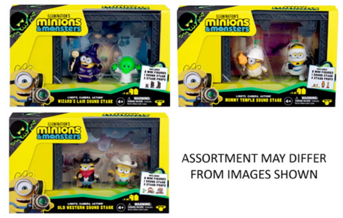 Picture of Minions 3 Stage Set 2 Pack assorted ( ONLY SOLD in Carton of 3 )