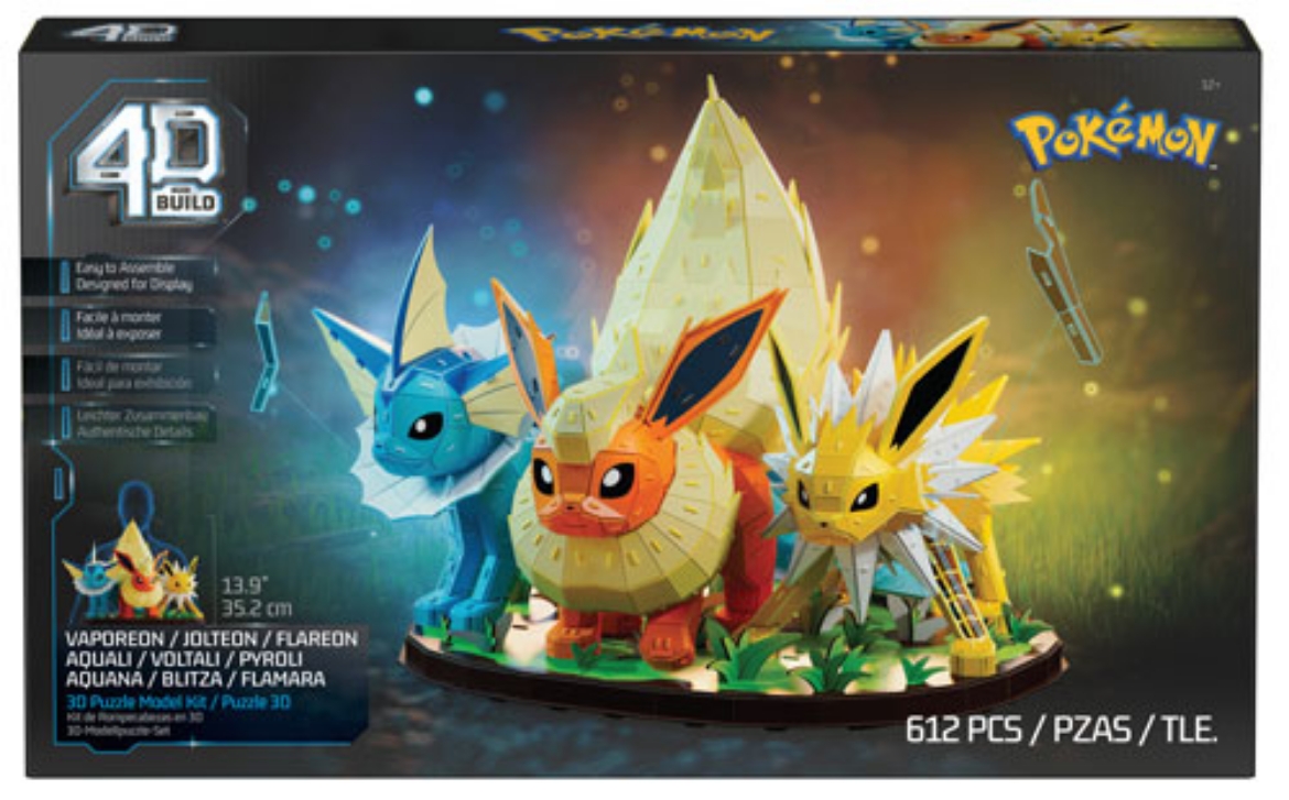 Picture of 4D Build Pokemon - Evolution 3Pk