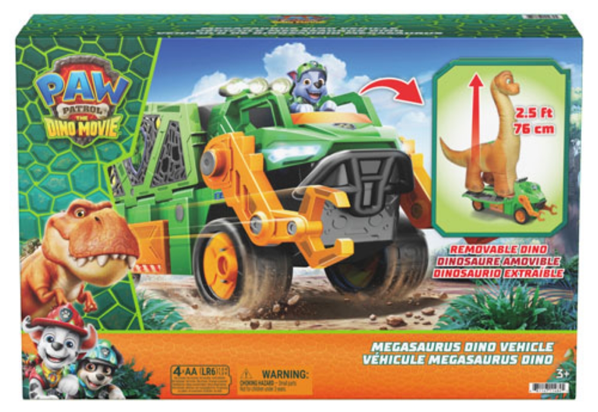 Picture of PAW Patrol The Dino Movie - Megasaurus Dino Vehicle