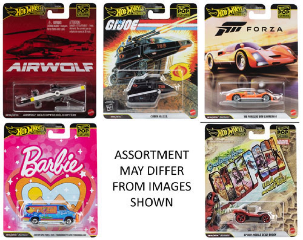 Picture of Hot Wheels Premium Pop Culture assorted ( ONLY SOLD in Carton of 10 )