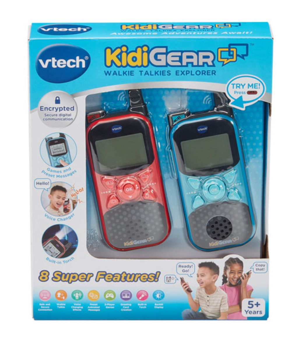 Picture of Vtech KidiGear Walkie Talkies Explorer Blue/Red