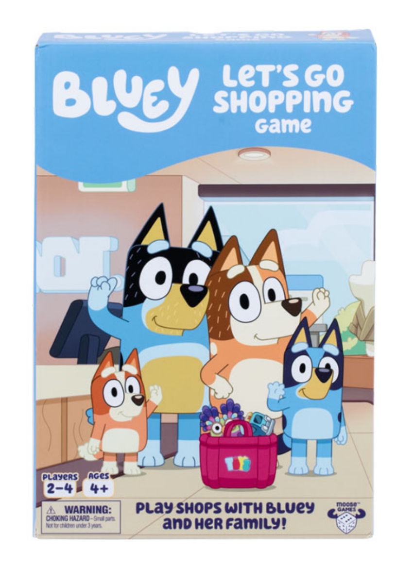 Picture of Bluey Let's Go Shopping Game