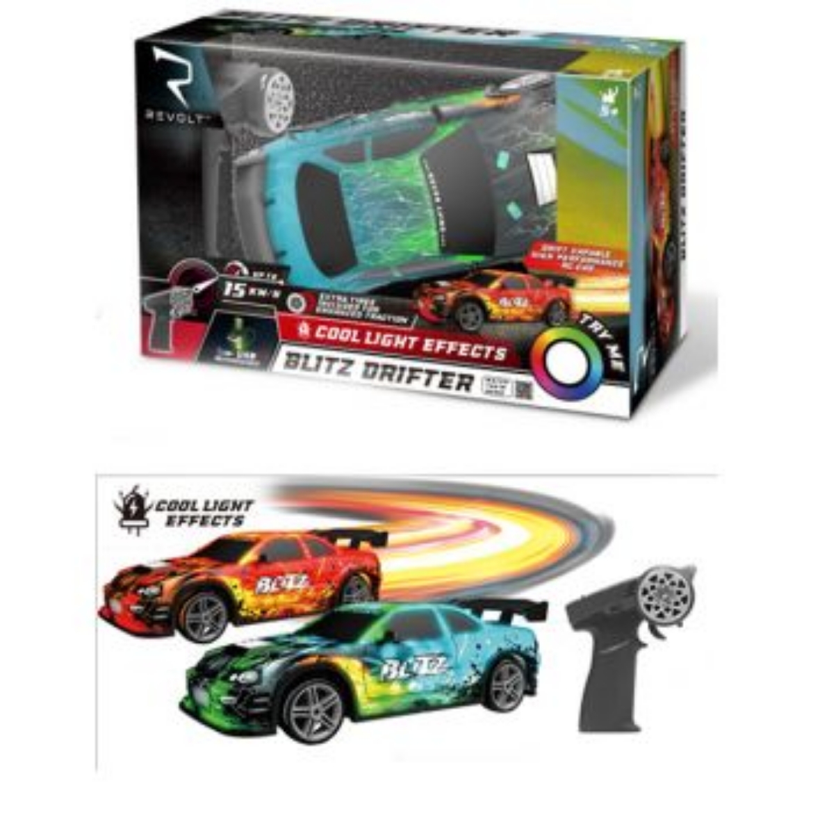 Picture of Revolt 1:24 Radio Control 2.4Ghz Blitz Drifter assorted