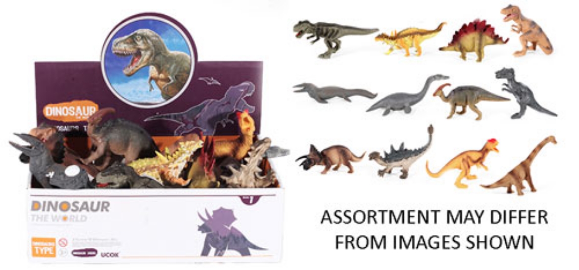 Picture of Display of Dinosaurs 23cm assorted ( ONLY SOLD in display of 12 )