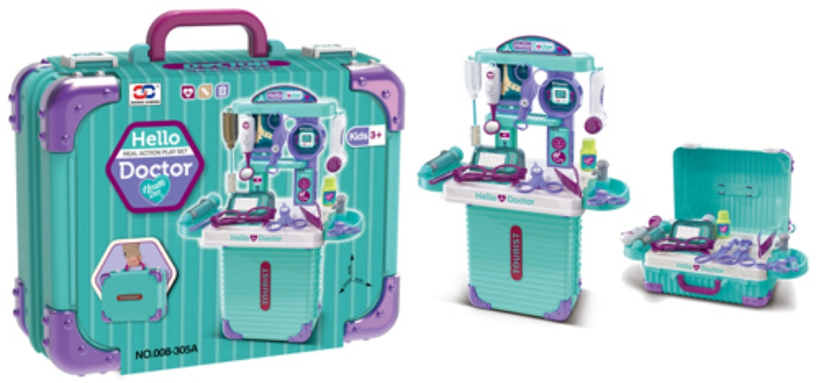 Picture of Doctor Set 3 in 1 Carry Case with Accessories