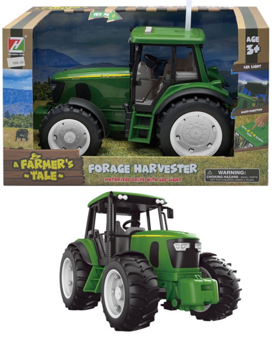 Picture of Farm Tractor 1:16 Friction with Light and Sound 28cm