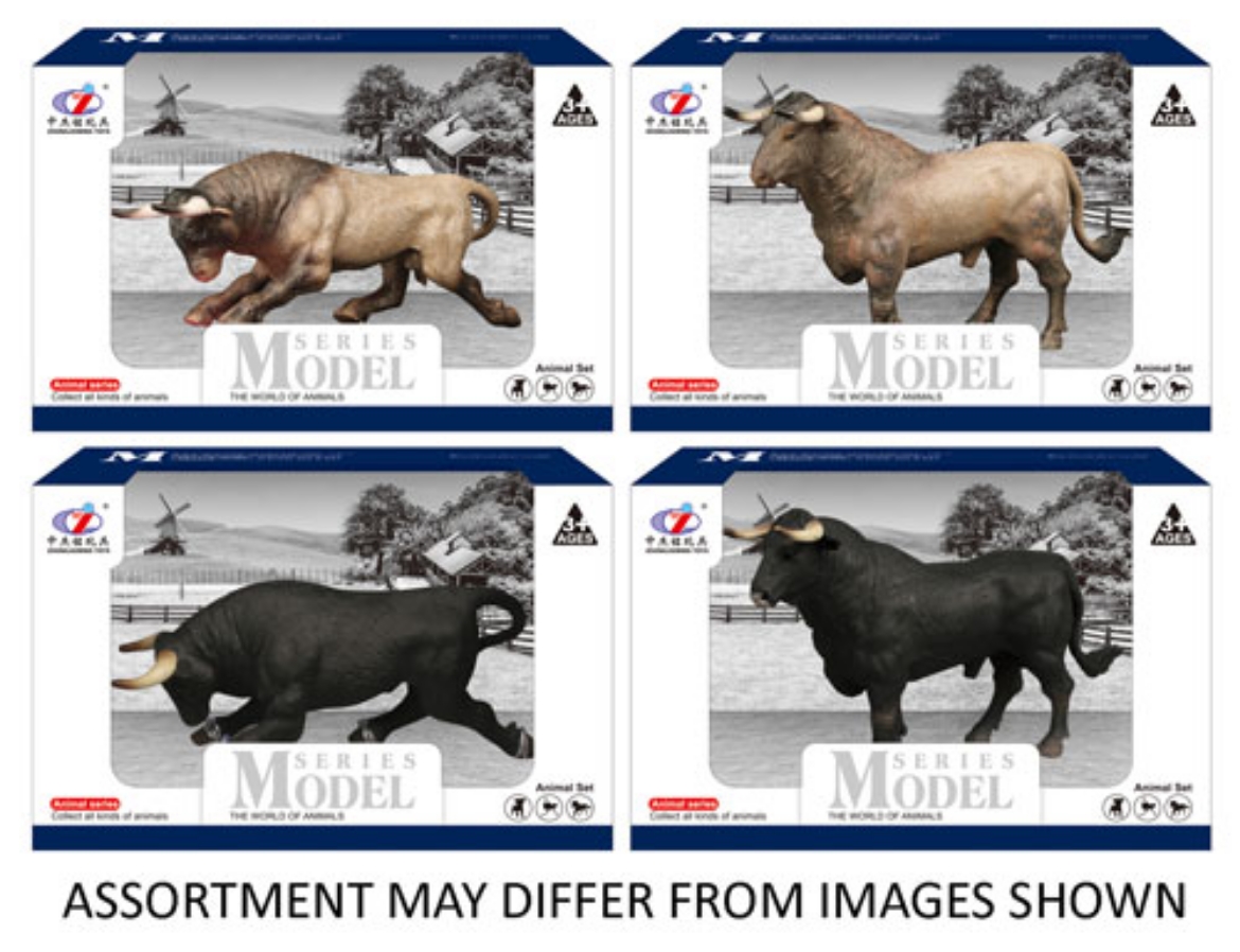 Picture of Farm Animals Mighty Bull 4 assorted