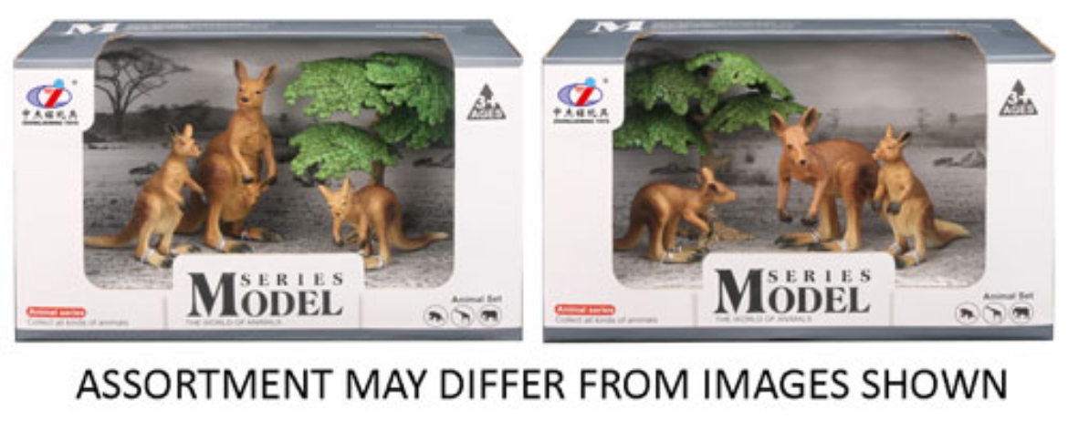 Picture of Wild Animals Australian Kangaroo 2 assorted