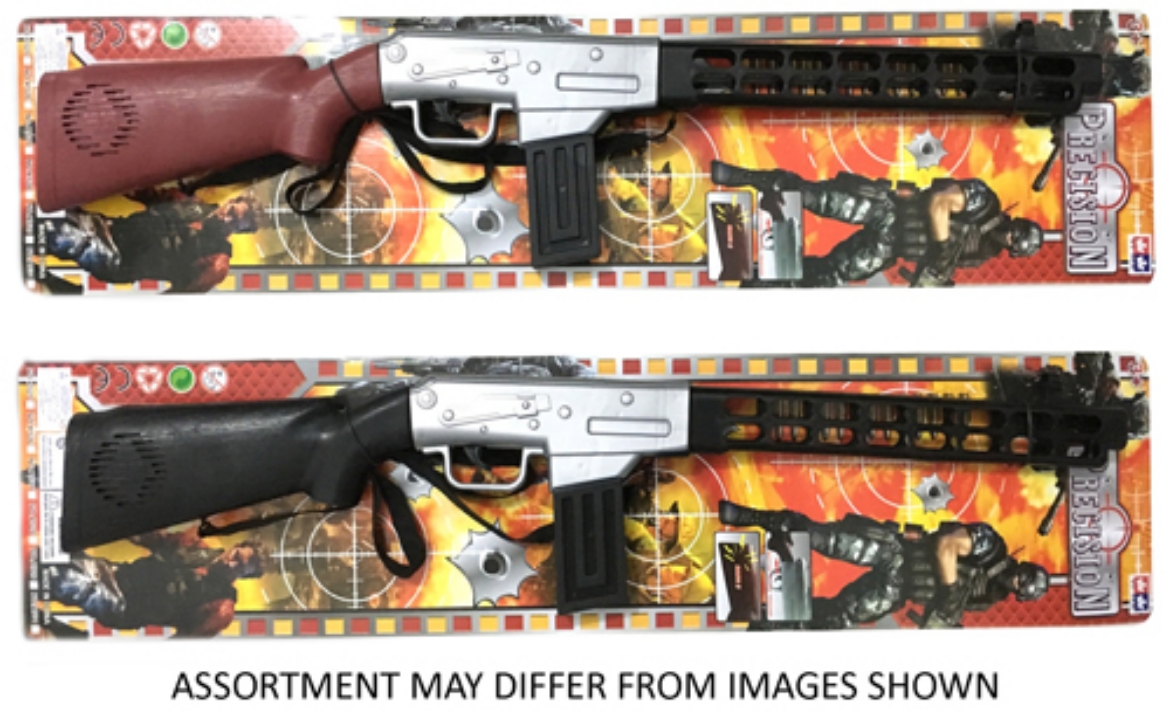 Picture of Military Machine Gun with Pop Sound 2 assorted