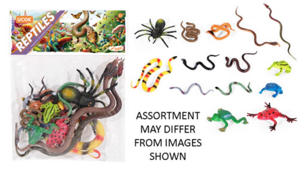 Picture of Crawling Insects assorted in Poly Bag 14pc