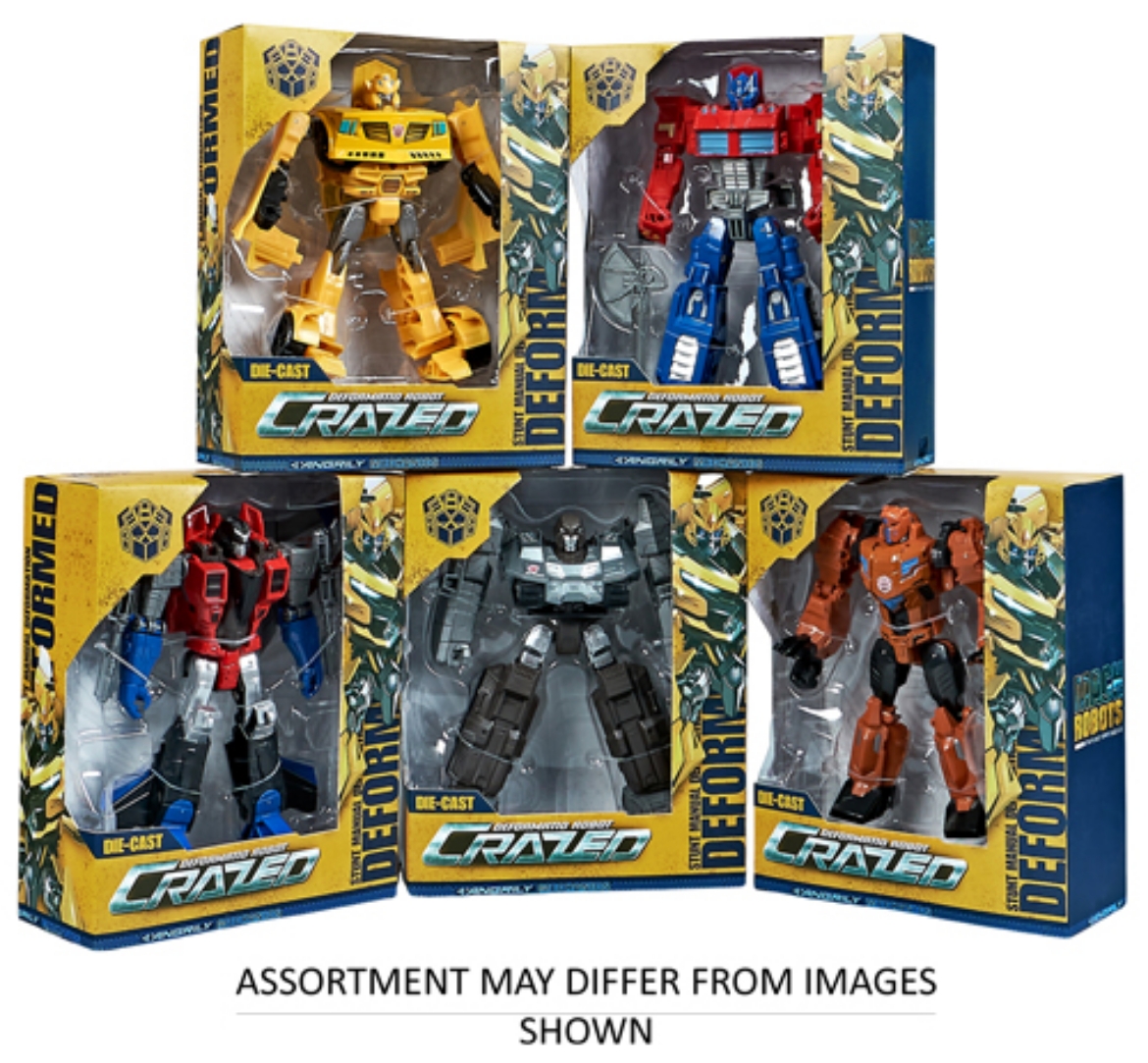Picture of Transformable Robots 5 assorted